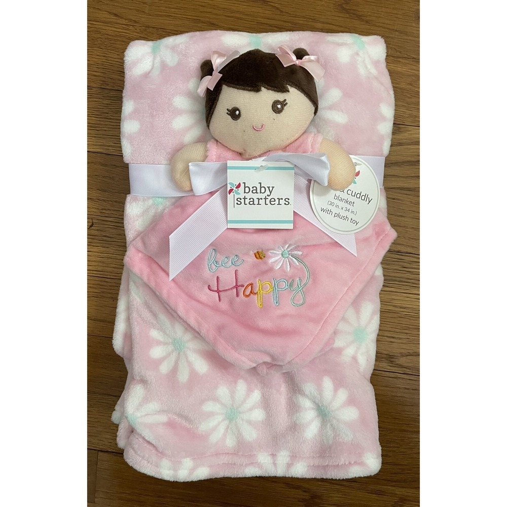 Baby Starters Soft & Cuddly Blanket with Plush Doll